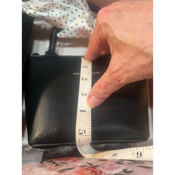 Nanette Lepore Mom & Mini 2 Piece Purse Satchel/Crossbody Boxed Set Black NIB - Picture 6 of 8